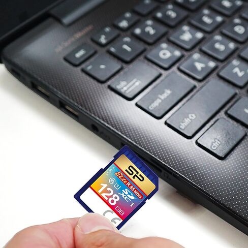 Silicon Power 128GB SDXC R85MB/s C10 UHS-1 Elite Memory Card (SP128GBSDXAU1V10) in Saudi Arabia