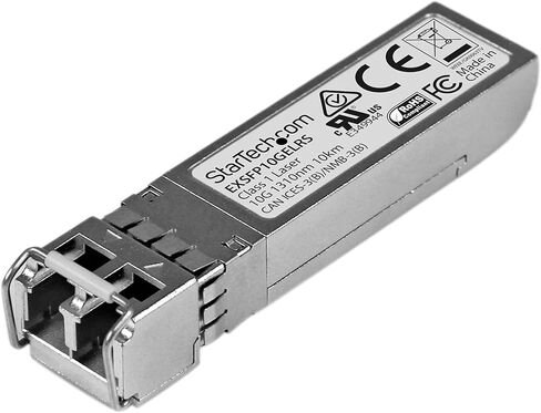 StarTech.com Juniper EX-SFP-10GE-LR Compatible SFP+ Module - 10GBASE-LR - 10GbE Single Mode Fiber SMF Optic Transceiver - 10GE Gigabit Ethernet SFP+ - LC 10km - 1310nm - DDM (EXSFP10GELRS) in Saudi Arabia