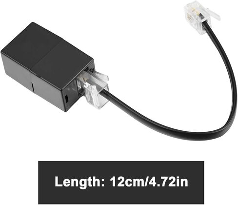 2 قطعة RJ45 (8P8C) أنثى إلى RJ11 (6P4C) كابل محول ذكر لتوصيل الهواتف التناظرية من خلال كابل إيثرنت in Kuwait
