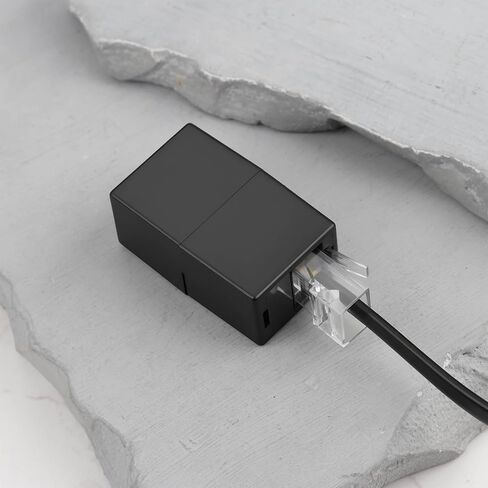 2 قطعة RJ45 (8P8C) أنثى إلى RJ11 (6P4C) كابل محول ذكر لتوصيل الهواتف التناظرية من خلال كابل إيثرنت in Kuwait