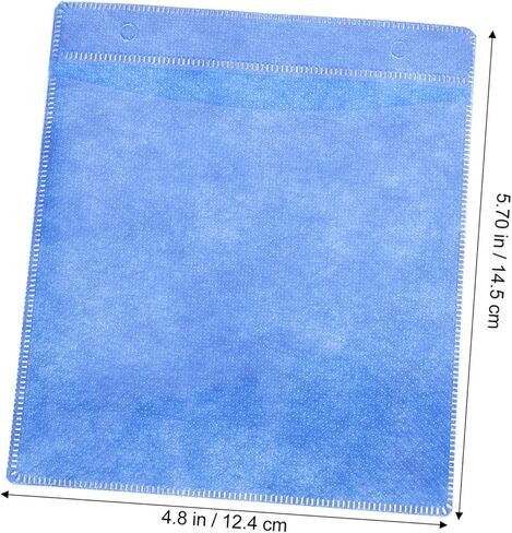 200pcs CD DVD Plastic Sleeves Storage Bags Portable 12cm Pp Material Disc Holders for Car and Household Media Protection Random Color in Saudi Arabia