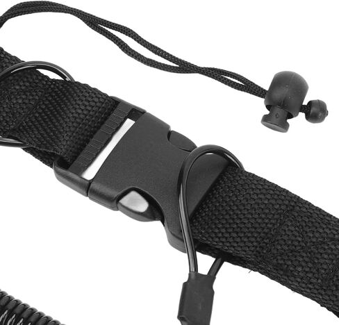 SUNGOOYUE Spring Coiled Lanyard for Cameras Spring Coiled Anti Lost Lanyard, Nylon Durable Camera Underwater Gear Strap for Outdoor Climbing Hiking Diving Other Mountaineering Equipment in Saudi Arabia