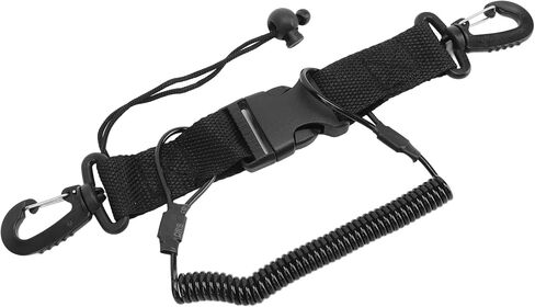 SUNGOOYUE Spring Coiled Lanyard for Cameras Spring Coiled Anti Lost Lanyard, Nylon Durable Camera Underwater Gear Strap for Outdoor Climbing Hiking Diving Other Mountaineering Equipment in Saudi Arabia