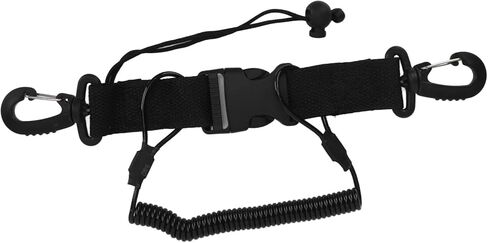 SUNGOOYUE Spring Coiled Lanyard for Cameras Spring Coiled Anti Lost Lanyard, Nylon Durable Camera Underwater Gear Strap for Outdoor Climbing Hiking Diving Other Mountaineering Equipment in Saudi Arabia