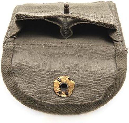 الحقيبة الأمريكية WW2 M1 Carbine Buttstock Type Pouch OD باللون الأخضر تحمل علامة JT&L® 1944 in Kuwait
