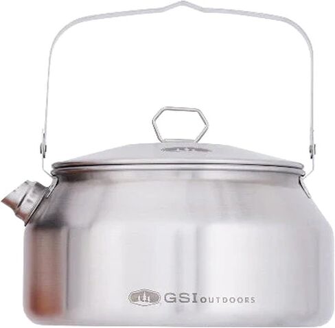 GSI Outdoors Glacier Stainless Steel Tea Kettle 1 qt. - Camping, Outdoors, & RV in Saudi Arabia