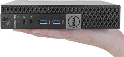 Dell Optiplex 7040 mini PC Desktop, Windows 11 Tiny Computer, Intel Core i5-6500T, 8GB RAM, 256GB SSD, RGB Keyboard, 4K Support (Renewed) in Saudi Arabia