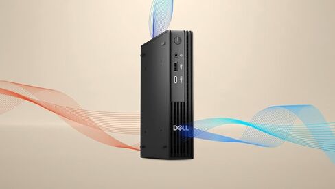 Dell Pro Micro Computer, Intel Core i9-12900K, 64GB RAM, 2TB NVMe SSD, USB Type-C, Built in AX WiFi, Bluetooth, Display Port, HDMI, Windows 11 Pro - AI Copilot, Black Desktop in Kuwait