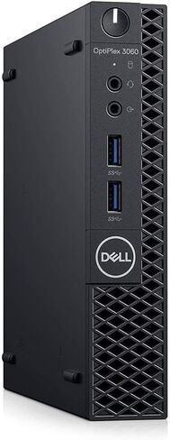 Dell OptiPlex 3060 Mini Desktop Computer PC, Intel Core i3-8100T, 8GB RAM, 256GB SSD, Wi-Fi, Bluetooth, Keyboard & Mouse, Windows 11 Pro (Renewed) in Saudi Arabia