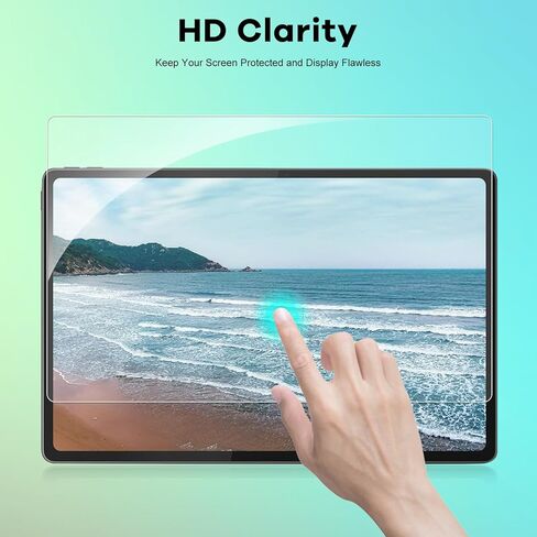 واقي شاشة لجهاز Galaxy Tab A11 / A9 (8.7 بوصة) 2025/2023، صلابة 9H، مضاد للخدش، زجاج مقوى [عبوتان] in Kuwait
