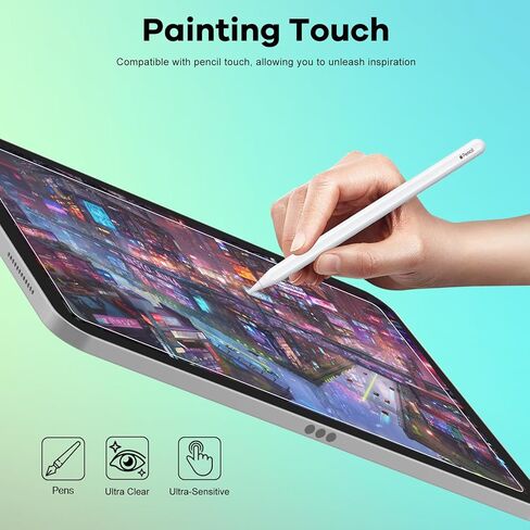 واقي شاشة لجهاز Galaxy Tab A11 / A9 (8.7 بوصة) 2025/2023، صلابة 9H، مضاد للخدش، زجاج مقوى [عبوتان] in Kuwait