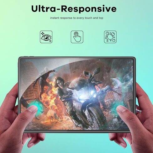 واقي شاشة لجهاز Galaxy Tab A11 / A9 (8.7 بوصة) 2025/2023، صلابة 9H، مضاد للخدش، زجاج مقوى [عبوتان] in Kuwait
