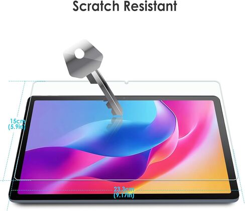 WD&CD 2 Pack Screen Protector Compatible with TCL TAB 10 Gen 4 10.1", Case Friendly Tempered Glass for TCL TAB 10 Gen 4【Anti Scratch 】【Anti Bubble】【High Definition】 in Saudi Arabia