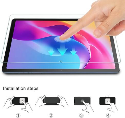 WD&CD 2 Pack Screen Protector Compatible with TCL TAB 10 Gen 4 10.1", Case Friendly Tempered Glass for TCL TAB 10 Gen 4【Anti Scratch 】【Anti Bubble】【High Definition】 in Saudi Arabia