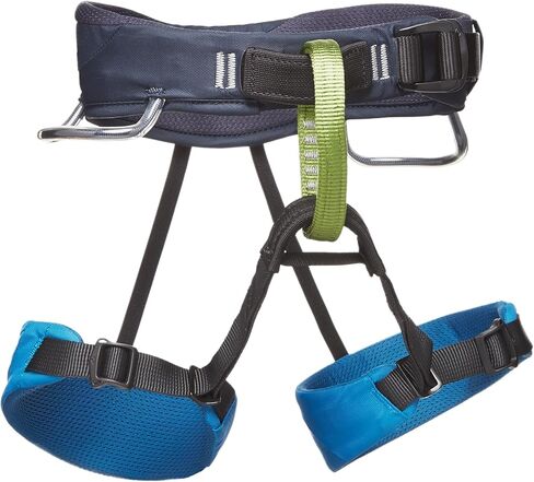 BLACK DIAMOND Momentum Climbing Harness, Kid's, Kingfisher in Saudi Arabia