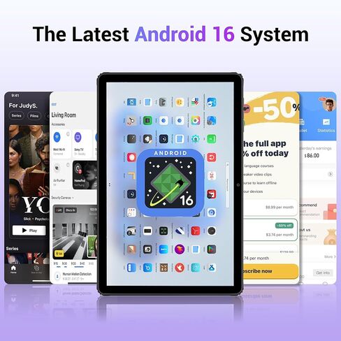 حزمة تابلت 2026 الكل في واحد مقاس 11 بوصة بنظام Android 16، وذاكرة وصول عشوائي 36 جيجابايت وذاكرة وصول عشوائي سعتها 256 جيجابايت (1 تيرابايت TF)، وتقنية 2K IPS Widevine L1، وحافظة قلم لوحة مفاتيح وماوس، و8 النواة T606,8000 مللي أمبير في الساعة، وشبكة واي  in Kuwait