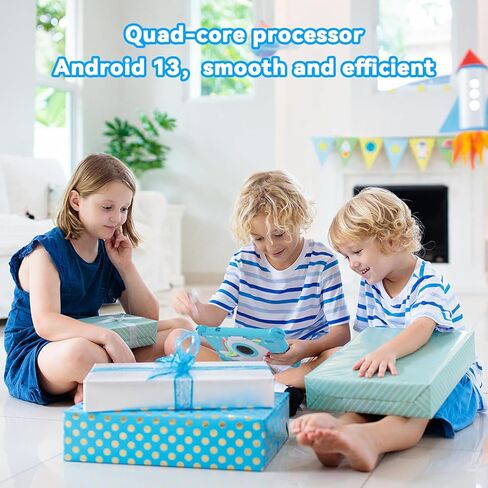 تابلت C idea مقاس 7 بوصة للأطفال، ذاكرة وصول عشوائي 4 جيجابايت + ذاكرة تخزين داخلية 32 جيجابايت + ذاكرة تخزين داخلية 512 جيجابايت قابلة للتوسيع، HD 1024 × 600، واي فاي، بلوتوث، iWawa المثبت مسبقًا، أدوات الرقابة الأبوية، جهاز لوحي Android 13 للأطفال الصغا in Kuwait