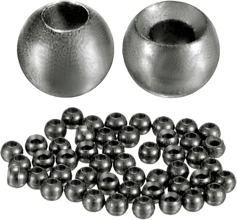 Tungsten Beads for Fly Tying - Slotted Head Ball for Tackle Craft & Fishing Sink Deeper Faster Fly Fishing Materials in Saudi Arabia