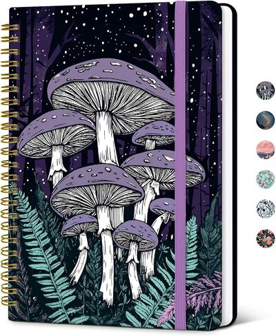 Taja Lined Spiral Journal Notebook for Women, A5 College Ruled Hardcover Notebooks for Work, Journals for Writing, Note taking, 140 Pages - Berry Pink in Saudi Arabia
