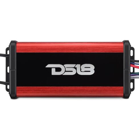 DS18 NXL-N4BT Ultra-Compact Waterproof 4-Channel Car Amplifier with Bluetooth 5.1 Built-in, Full-Range Class D Digital Amp, 1800W Peak, IP67 Marine Rated, 4x100W RMS @ 4 Ohm in Saudi Arabia