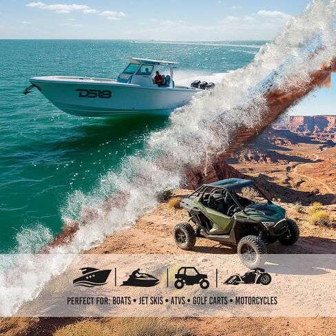 DS18 NXL-N4BT Ultra-Compact Waterproof 4-Channel Car Amplifier with Bluetooth 5.1 Built-in, Full-Range Class D Digital Amp, 1800W Peak, IP67 Marine Rated, 4x100W RMS @ 4 Ohm in Saudi Arabia