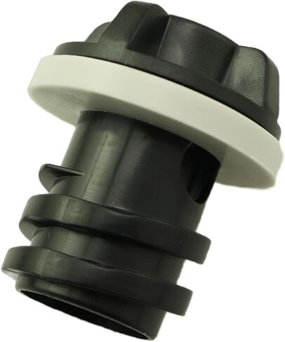Thermo Reefer Drain Plug Plastic Thermo Reefer Outlet Water Plug 4.5x2.8cm/1.77x1.1inch Drain Plug Leak Proof Replacement Black in Saudi Arabia
