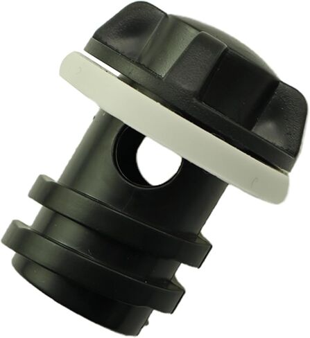 Thermo Reefer Drain Plug Plastic Thermo Reefer Outlet Water Plug 4.5x2.8cm/1.77x1.1inch Drain Plug Leak Proof Replacement Black in Saudi Arabia