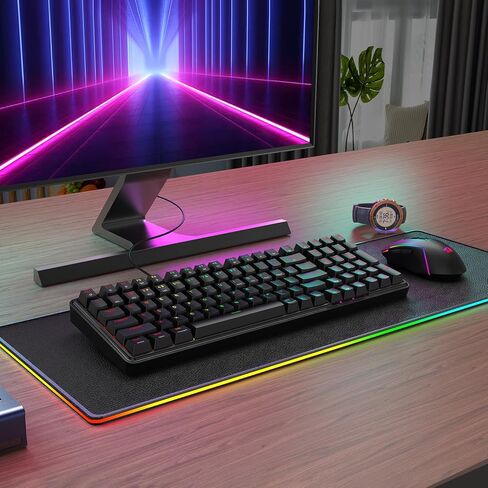 Redragon S162 3-Mode Wilreess Gaming Keyboard & Mouse Combo, 99 Keys K744 RGB GamingKeyboard and 8000 DPI M693 Gaming Mouse Bundle in Saudi Arabia