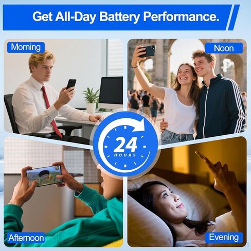 Battery Replacement for iPhone 15 Plus 4620mAh New 0 Cycle High Capacity Li-Polymer Battery for iPhone 15 Plus with Repair Tool Kit Model A3094 A2847 A3093 A3096 in Saudi Arabia