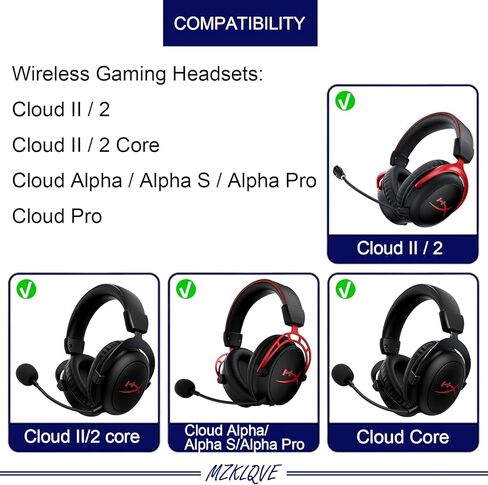 مشابك مفصلات Cloud Alpha - أجزاء أبازيم جانبية بديلة لسماعات الألعاب اللاسلكية HyperX Cloud Alpha/Alpha S/Alpha Pro، Cloud 2/Cloud II/Cloud 2 Core/Cloud Core (يسار + يمين) in Kuwait