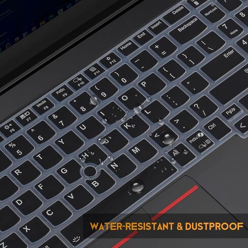 Keyboard Cover for Lenovo ThinkPad E16 Gen 3/Gen 2/1 16", Thinkpad T16 P16 P16v P16s Gen 3/Gen 2/Gen 1 16", ThinkPad L15 Gen 4/3 15.6" Laptop(NOT Fit Z16, L15 Gen 2/1) -Black in Saudi Arabia