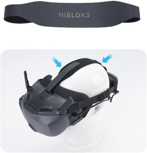 BTG Vertical Head Strap for DJI Goggles N3 Accessories Strap Compatible with DJI FPV Neo Avata 2 360 N3 Goggles in Saudi Arabia