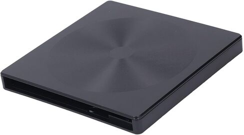حاوية محرك الأقراص الضوئية الخارجية Pomya، USB 3.0 Type CA 5 جيجابت في الثانية، لمحرك أقراص CDDVDBD مقاس 9 مم، التوصيل والتشغيل لأجهزة الكمبيوتر المحمول ونظام التشغيل، محمولة مع كابل مدمج in Kuwait