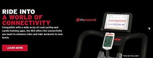 Keiser Bike Media Holder - Computer Tablet Rack for Keiser Indoor Cycles - M3i, M3+ Bike - Media Holder Rack in Saudi Arabia