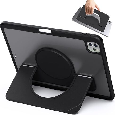 Nillkin Slim Adhesive iPad Stand, Multi-Angle Tablet Stand for Desk with Magnetic Back for iPad/Galaxy Tab and All 10.4-13" Tablets, Portrait/Landscape Modes, Black in Saudi Arabia