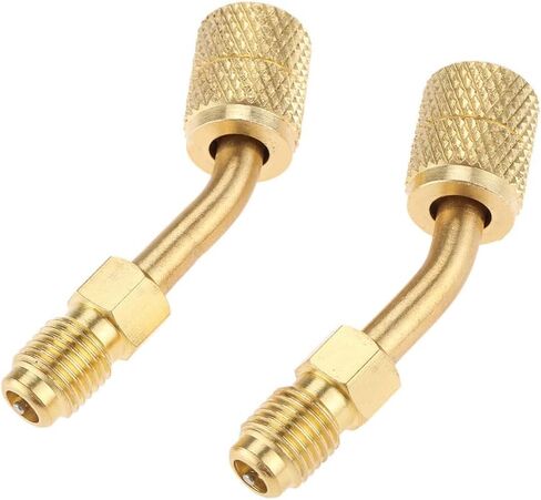 R410A محول 1/4 "ذكر Sae X 5/16" Sae شاحن أنثي (6 in Saudi Arabia