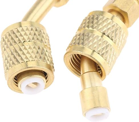 R410A محول 1/4 "ذكر Sae X 5/16" Sae شاحن أنثي (6 in Saudi Arabia