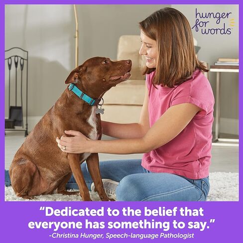 Hunger For Words Talking Pet Next Words Locations - 3 Piece Set of Recordable Speech Buttons for Dogs, Dog Buttons for Communication in Saudi Arabia