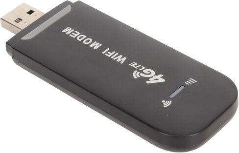 SIM WiFi DONGLE 4G LTE USB WiFi Modem 150 MBIT/S تشفير WPA2 عالي الأمان لأوروبا وآسيا وأفريقيا والشرق الأوسط (أسود) in Kuwait