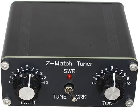 موالف هوائي يدوي QRP Z-Match نطاق تردد عالي الكفاءة 3-28 ميجاهرتز مع نطاق مقاومة واسع مطابق يعمل مع معدات راديو HAM in Kuwait