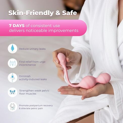 Pelvic Floor Exerciser with App–Kegel Trainer, 5 Modes Pelvic Floor Trainer, Strengthen Pelvic Floor Muscle, Kegel Exercise Equipment, Stronger Pelvic Support, Devices Health for Women, Purple in Saudi Arabia