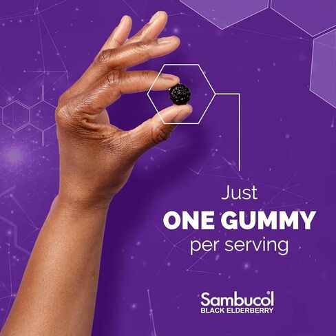 Sambucol Black Elderberry Syrup and Gummies for Kids - Elderberry Syrup Kids, Kids Elderberry Gummies, Black Elderberry Syrup for Kids, Sambucus Kids - 7.8 Fl Oz, 30 Gummies Bundle in Saudi Arabia