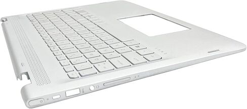 New Replacement for HP Envy X360 M6-AQ 15T-AQ 15-AQ M6-AQ005DX 15 AQ Laptop Upper Case Palmrest Backlit Keyboard Assembly Part 857283-001 Silver in Saudi Arabia