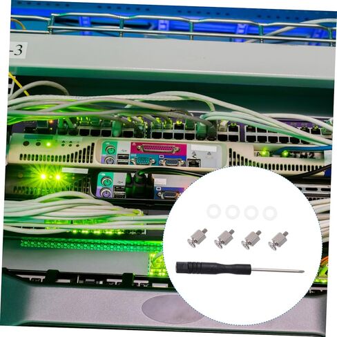 Housoutil SSD طقم براغي براغي تثبيت من الفولاذ المقاوم للصدأ للوحات الأم المتوافقة مع مجموعة مكونة من 10 قطع لسهولة التركيب in Saudi Arabia