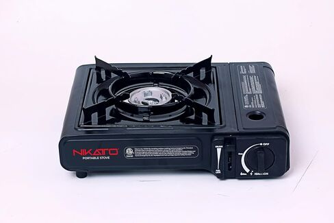 Butane Stove, Automatic Ignition and Carrying Case, Portable Cooktop For Camping, Tailgating, Grilling and Emergency Preparedness in Saudi Arabia