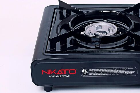 Butane Stove, Automatic Ignition and Carrying Case, Portable Cooktop For Camping, Tailgating, Grilling and Emergency Preparedness in Saudi Arabia