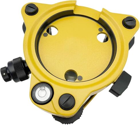 Tribrach أصفر مع هبوط بصري متوافق مع محطات Topcon Total، محول Tribrach للمسح Tribrach لتركيب حامل ثلاثي القوائم، محول عمود المنشور GPS GNSS لمعدات المسح in Kuwait