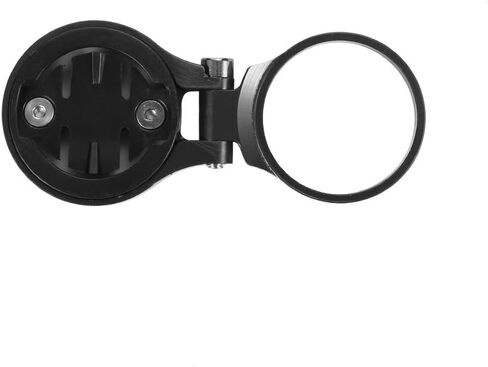 حامل تثبيت على جذع الدراجة متوافق مع Garmin/Bryton/لكمبيوتر Cateye، حامل تمديد الكمبيوتر لجذع الدراجة، زاوية قابلة للتعديل (أسود) in Kuwait