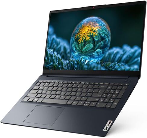 Lenovo IdeaPad 15.6" FHD Touchscreen Business Laptop Computer, 10-core Intel i5 Processor, 16GB RAM 512GB Storage (256B SSD+256GB Docking Set), Windows 11 Laptop, PLUSERA Earphones, Abyss Blue in Saudi Arabia