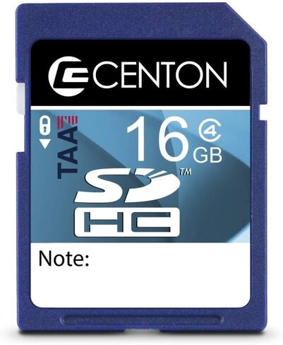 CENTON Electronics Centon Electronics S1-Sdhc4-16Gtaa Taa 16Gb Sdhc Class 4 Flash Card in Saudi Arabia